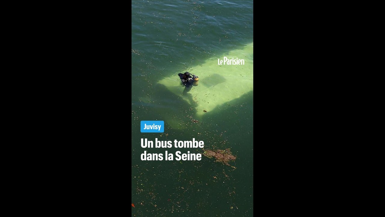 Essonne : un bus chute dans la Seine avec la conductrice et 2 passagers