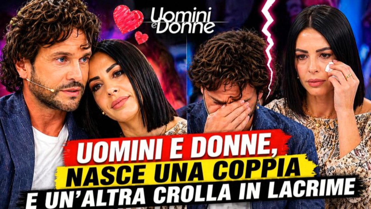 Uomini e Donne, nasce una coppia e un’altra crolla in lacrime