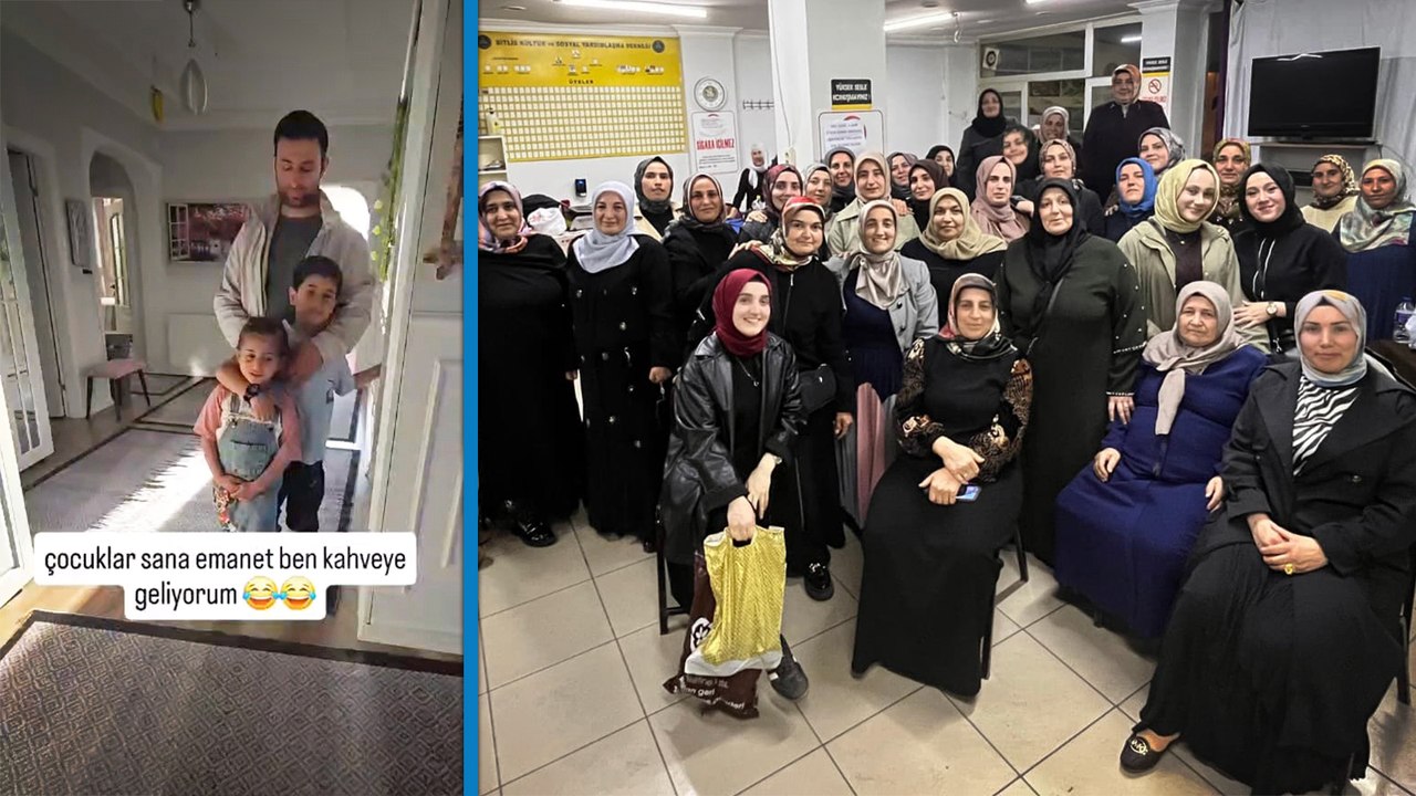 Kadın muhtar seçim vaadini yerine getirdi, kadınlar kahveye erkekler eve gitti