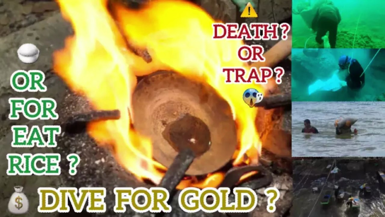 "Diving For Gold To Survive: The World’s Most Dangerous Job 😱