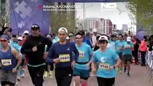 Tysiące uczestniczy w biegu Run for Autism w Astanie na rzecz integracji
