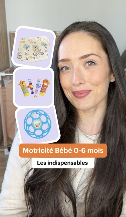 Les indispensables pour le développement de la motricité de bébé