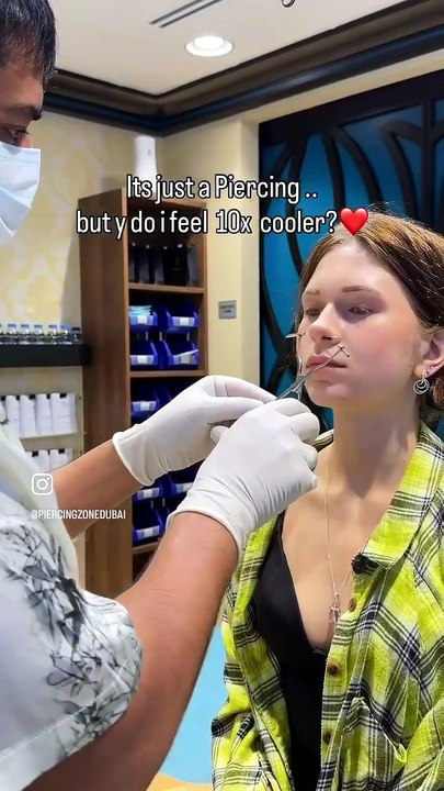 I Got My Septum Pierced — Here's How It Felt #septumpiercing #helixpiercing #nosepiercing