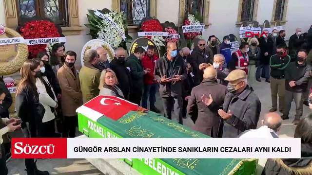 Gazeteci Güngör Arslan cinayetinde yeniden yargılanan sanıkların cezası değişmedi