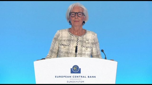 Lagarde (BCE): più a lungo durerà la guerra e più alti prezzi energia