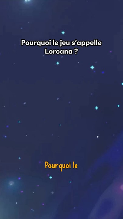 Lorcana le jeu de Disney