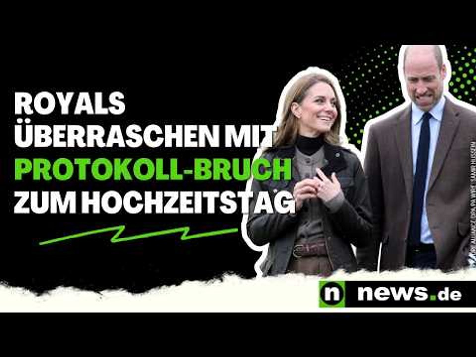 Prinz William und Kate: Royals überraschen mit Protokoll-Bruch zum Hochzeitstag