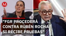 Caso Rocha Moya: Sheinbaum pone la vara alta a las pruebas de la FGR