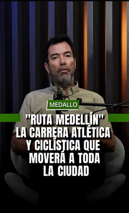 ¡Medellín se mueve con RUTA MEDELLÍN! 🚴‍♂️🏃‍♀️ El próximo 7 de junio llega la #RutaMedellín2026.