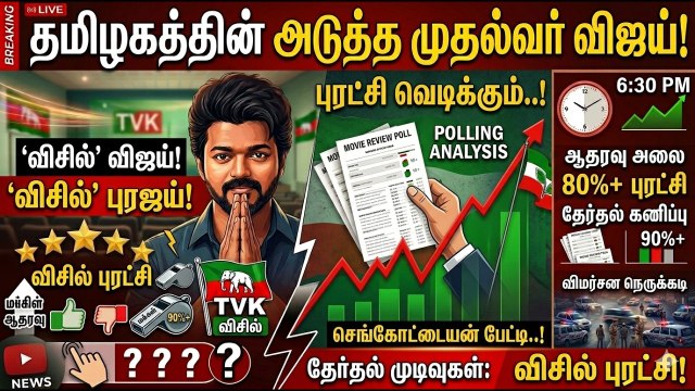 தேர்தல் வெற்றி: 200 தொகுதிகளுக்கு மேல் வெற்றி பெற்று விஜய் ..! செங்கோட்டையன் பேட்டி | TVK Vijay