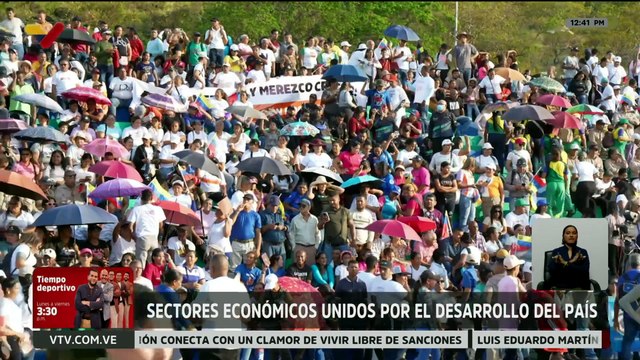 Sectores productivos del país destacan que con el cese de sanciones se impulsará la economía