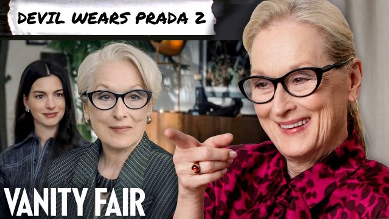 Meryl Streep Rewatches The Devil Wears Prada, Mamma Mia! & More