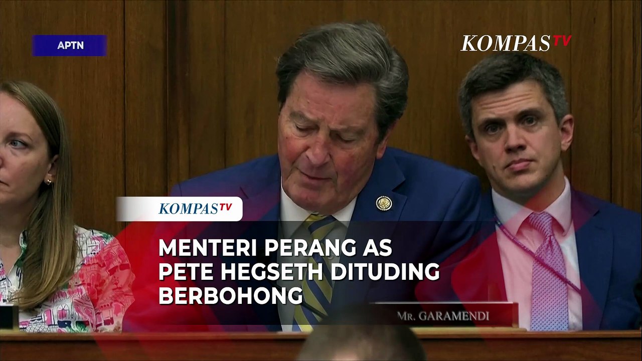 Panas! Menteri Perang AS Pete Hegseth Dituding Berbohong di Rapat Kongres