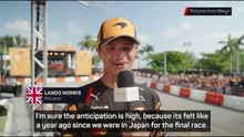 Norris excited for F1 return at Miami GP