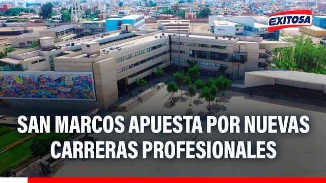 Universidad San Marcos apuesta por nuevas carreras profesionales y la doble titulación de sus alumnos