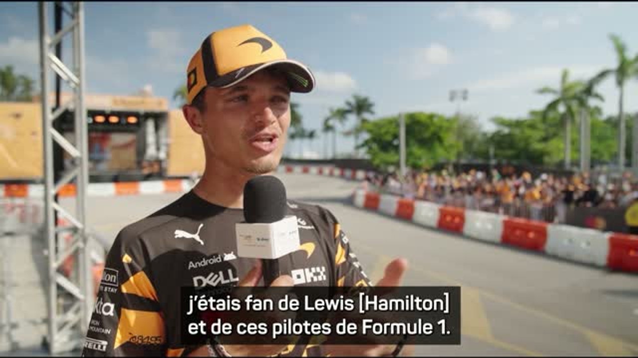 McLaren - Norris : “Toujours un sentiment formidable de voir les gens qui me soutiennent”