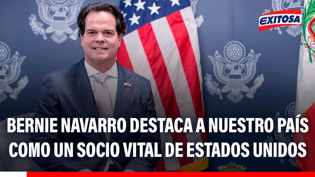 Bernie Navarro destaca a nuestro país como un socio vital de Estados Unidos