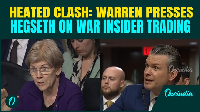 Trump Admin Doing Insider Trading? Hegseth GRILLED Over War Profiteering Using Classified Info