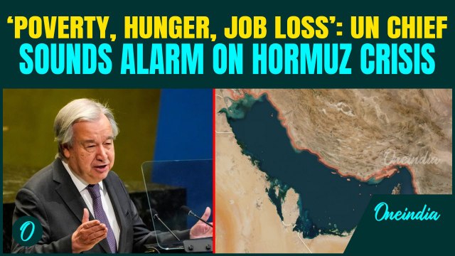 ‘If Blockade Continues…’: UN Chief Guterres Drops EXPLOSIVE Warning Over Hormuz Blockade by US Navy