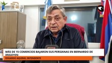 MÁS DE 15 COMERCIOS BAJARON SUS PERSIANAS EN BERNARDO DE IRIGOYEN