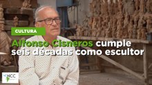 Alfonso Cisneros cumple seis décadas como escultor