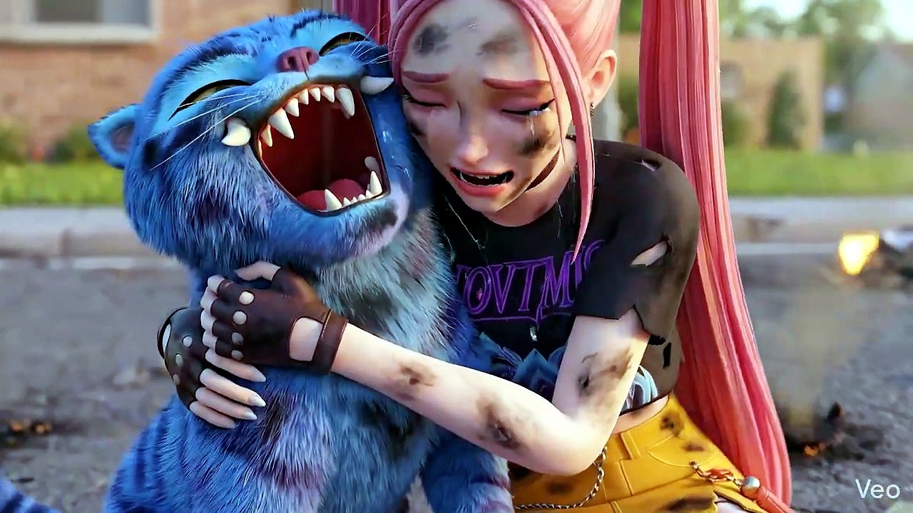 WHAT HAPPENED TO HUNTRIX! TINY POTION 😱 KPop Demon Hunters Animation