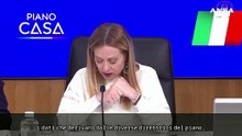 Meloni: "Con il Piano casa rigenerati 60mila alloggi popolari"