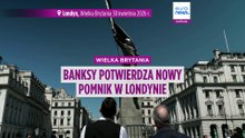 Zaślepiony flagą: Banksy potwierdza, że nowy pomnik w Londynie jest jego dziełem