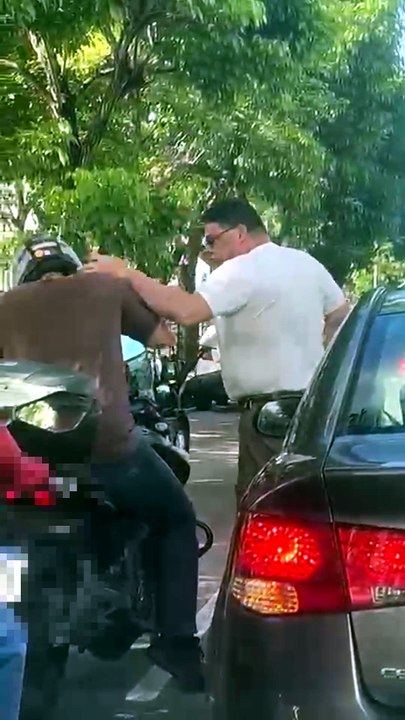 PM abre investigação contra policial que agrediu e ameaçou motociclista na Fernandes Lima