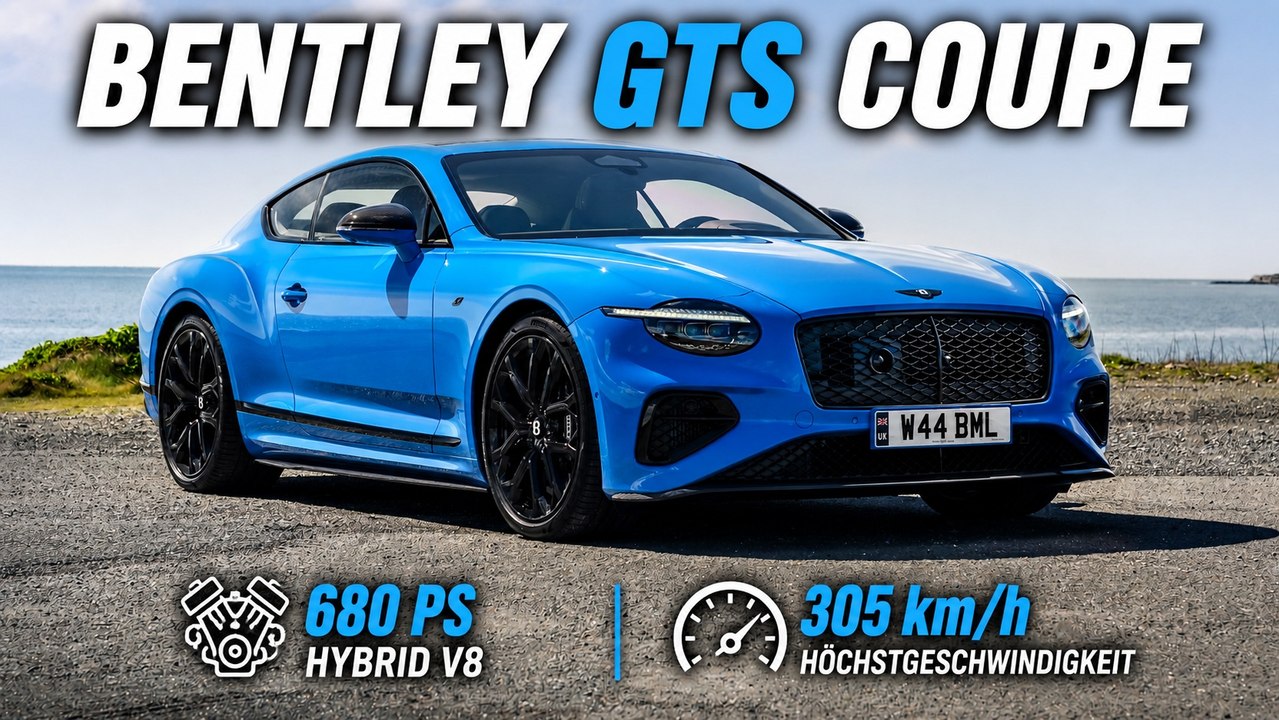 2026 Bentley GTS Coupe Spark Blue | 930 Nm & 305 km/h Spitze