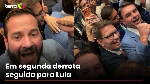 Com gritos de ‘liberdade’, oposição faz festa após derrubada do veto de Lula ao PL da Dosimetria