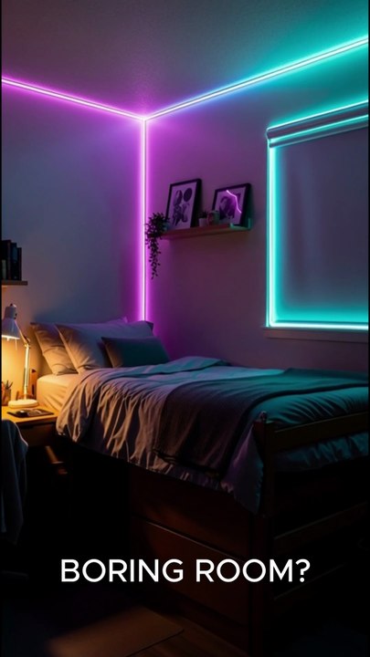 This RGB Light Setup Instantly Transforms Your Room 😍