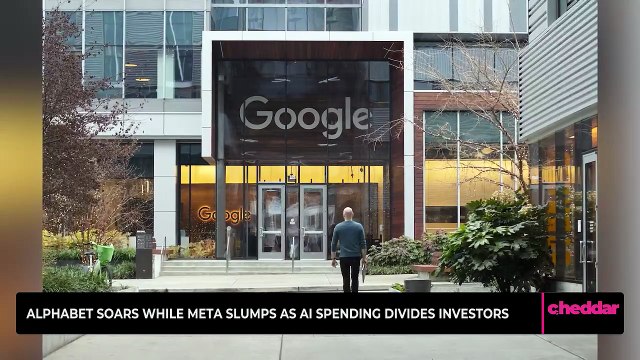 Alphabet Soars While Meta Slumps as A.I. Spending Divides Investors