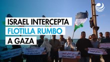 Israel intercepta flotilla para Gaza lejos de su costa y detiene al menos a 175 activistas