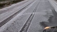 Granizada en Rueda (Valladolid)