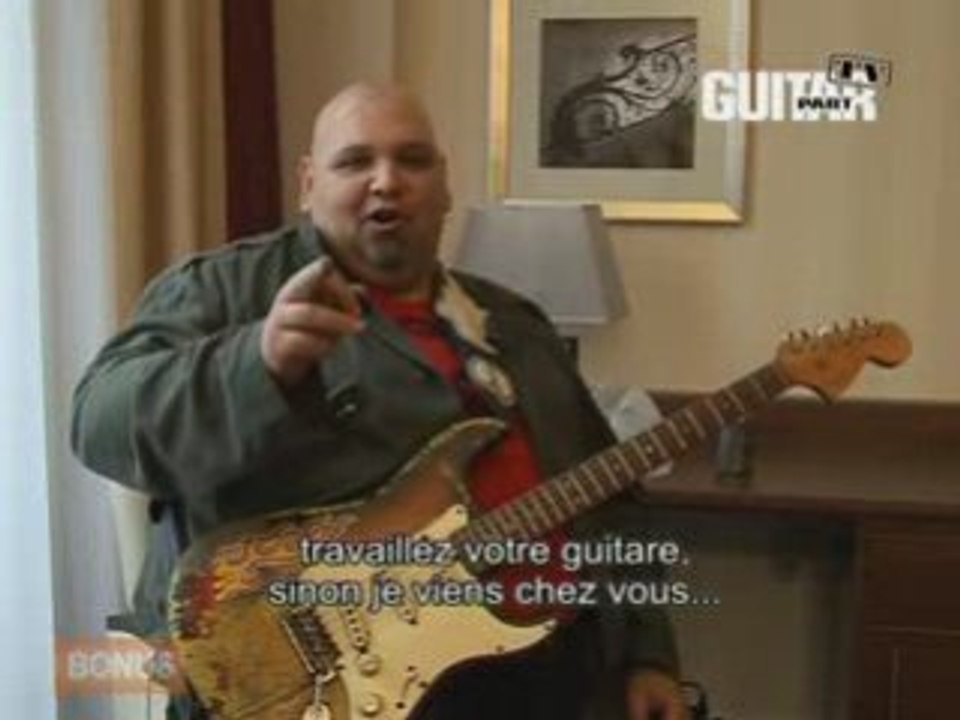 le ptit cour de guitare de popa chubby
