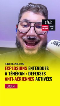 🚨 Explosions entendues à Téhéran : voici les toutes dernières infos #iran #israel #usa #actu #information