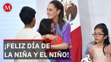 Sheinbaum celebra el Día del Niño en Palacio Nacional