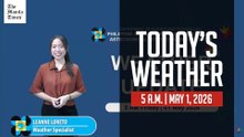 Today's Weather, 5 A.M. | May. 1, 2026