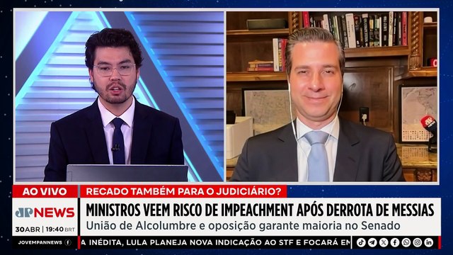 Após derrota de Messias, STF vê sinal de maioria no Senado para impeachment