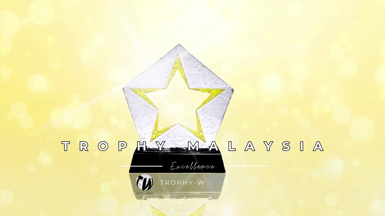 Star Crystal Plaques at Trophy-World Malaysia | Custom Trophies & Plaques Supplier
