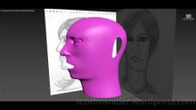 Ponikarovsky: 3DS MAX Practice Polygon Modeling Head Model Video #60 (04-30-2026)