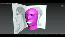 Ponikarovsky: 3DS MAX Practice Polygon Modeling Head Model Video #66 (04-30-2026)