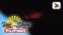 Minor strombolian activity sa Bulkang Mayon, muling naitala ng Phivolcs