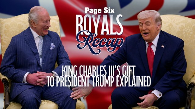 King Charles gifts Trump a 'Trump' bell at White House dinner & jam-packed NYC visit | Royals Recap