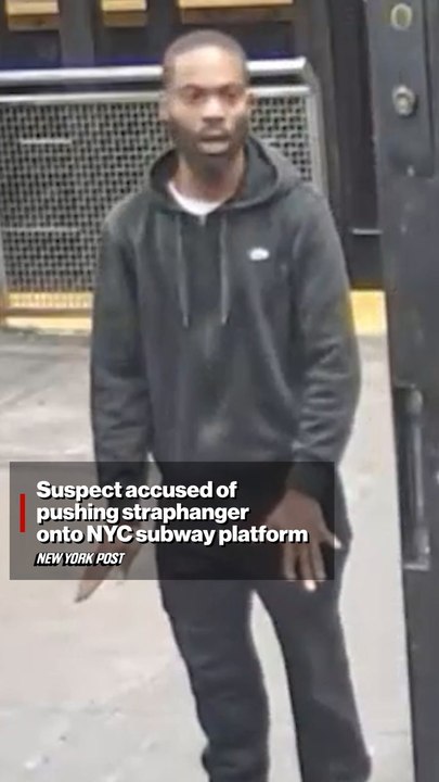 Man accused of pushing rider onto NYC platform