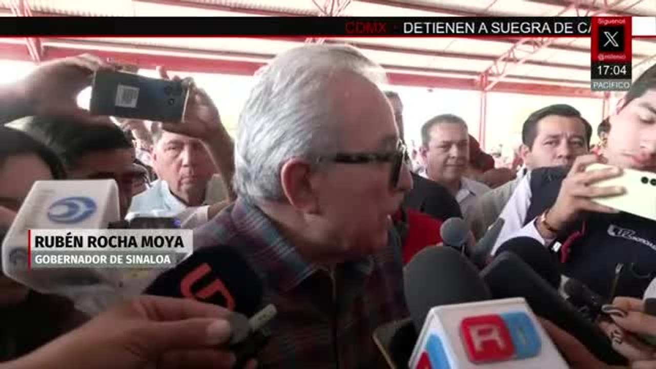No tengo miedo por las acusaciones de EU: Rubén Rocha | Milenio Noticias, 30 de abril de 2026
