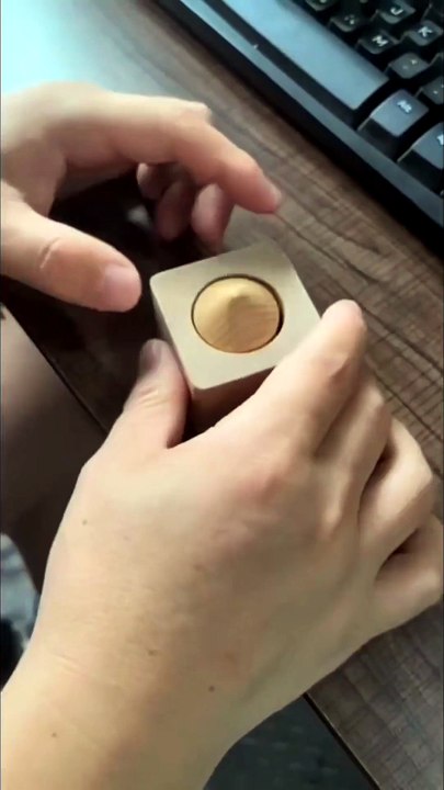 Impossible Wooden Blocks Take The Of Cylinder Close Up Magic Tricks