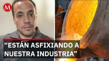 Alejandro Encinas Nájera revela los desafíos que enfrenta el acero mexicano