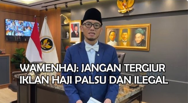 Wamenhaj Imbau Masyarakat tak Tergiur Iklan Haji Ilegal
